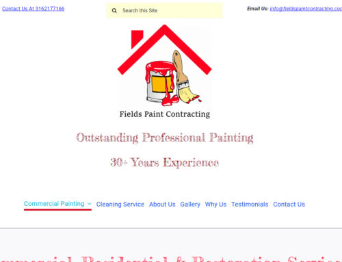 Fields Paint Contracting Website